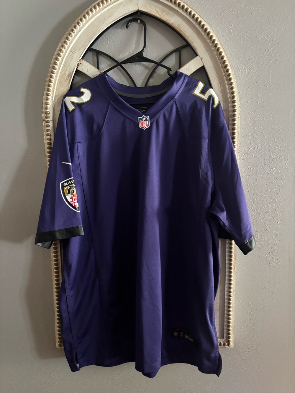Nike Purple Baltimore Ravens Football Jersey XL, NWT